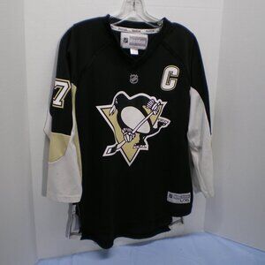 Pittsburgh Penguins CROSBY 87 Jersey, Youth Size L/XL, Reebok